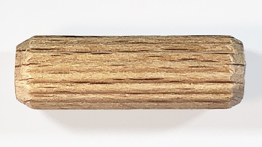 Multi Groove Birch Dowel Pins 8mm by 25mm  (Per 100 Dowel Pins)